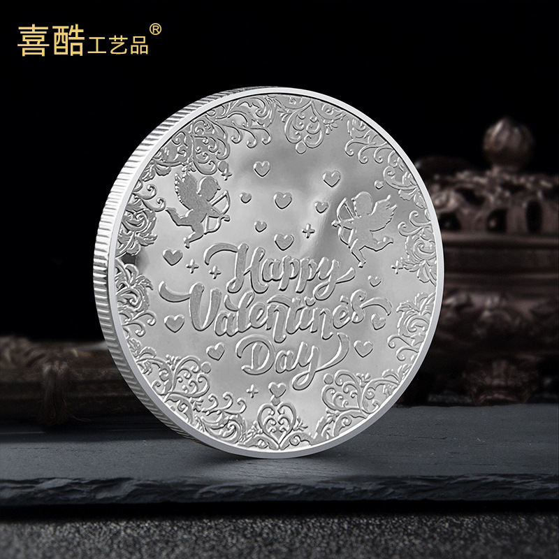 Arts and Crafts Cupid Love commemorative coin