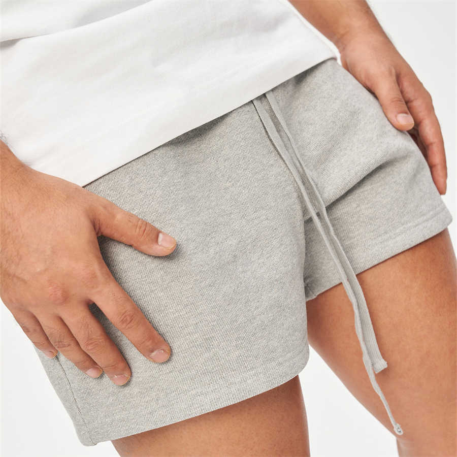 Shorts pour hommes Shorts décontractés en coton d'été pour hommes Fitness Workout Gym Vêtements Jogging Sweatshorts Loose Beach Short Sweatpants W0408