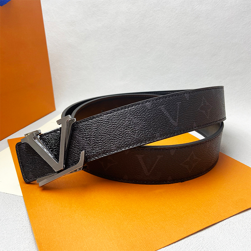 Designer belt fashion neddle buckle genuine leather belt Width 3.8cm High Quality designer women mens belts business casual accessories