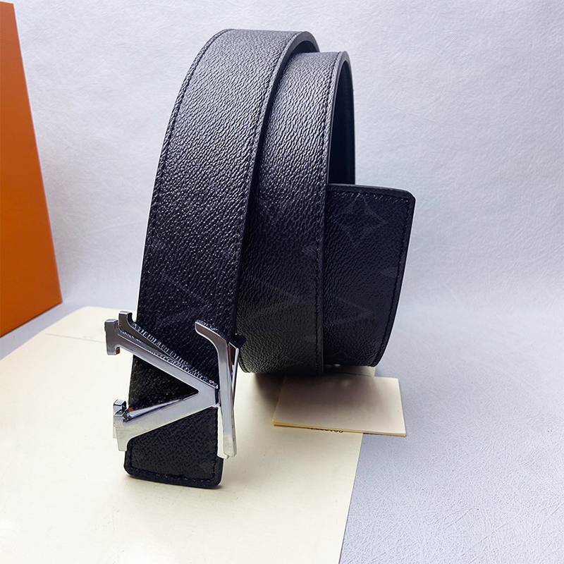 Designer belt fashion neddle buckle genuine leather belt Width 3.8cm High Quality designer women mens belts business casual accessories