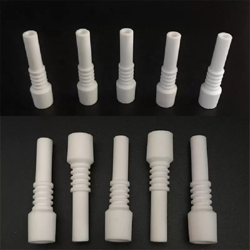 10mm fumatori Mini Ceramic Nail Maschio Ceramic Dabber 14mm 18mm Ceramic Nails Tip Accessori fumatori Spedizione gratuita