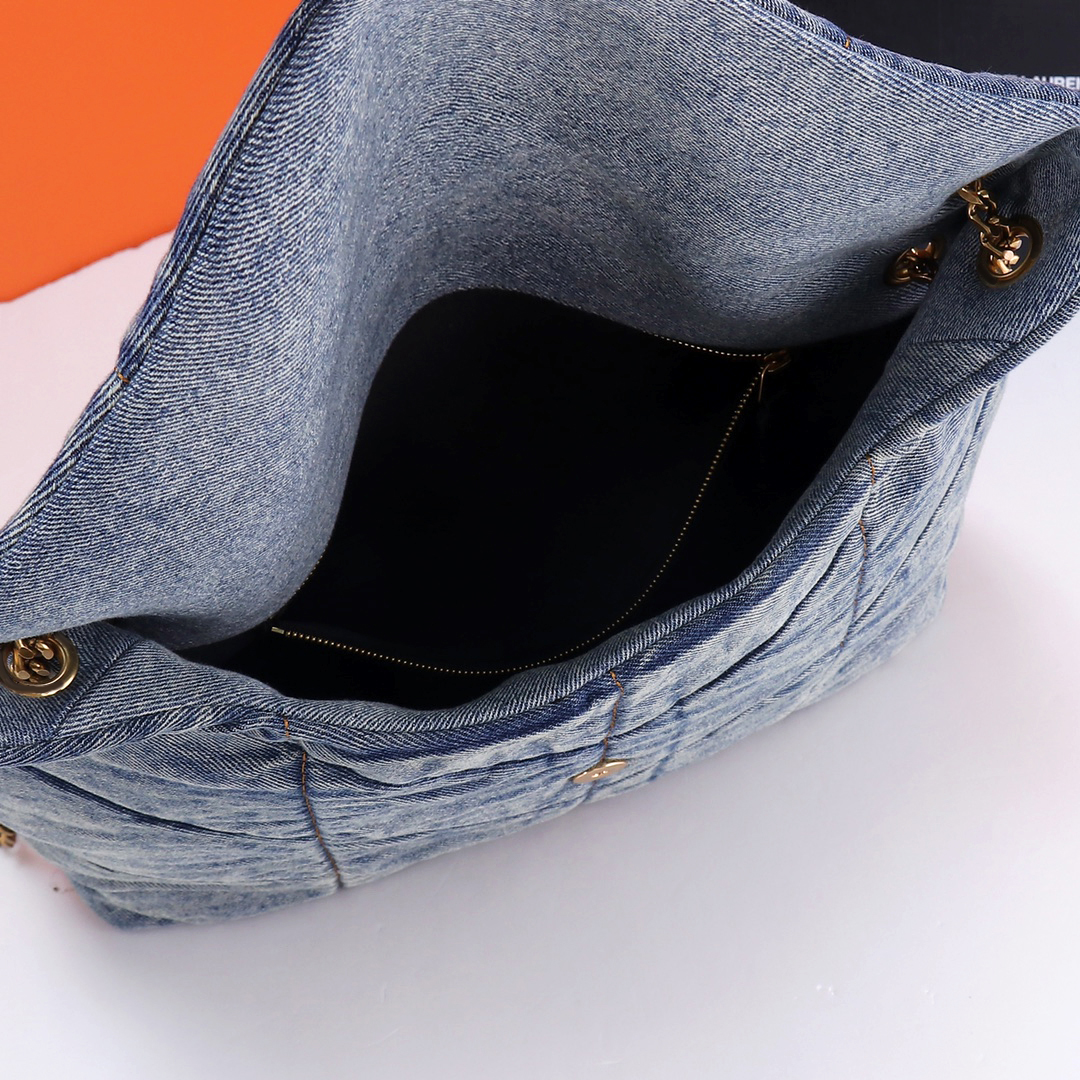 Роскошная классическая винтажная джинсовая сумка через плечо Дизайнерская сумка-тоут Женская сумка на плечо с цепочкой Сумка подмышки Модный кошелек для девочек-клатч Сумка для мобильного телефона