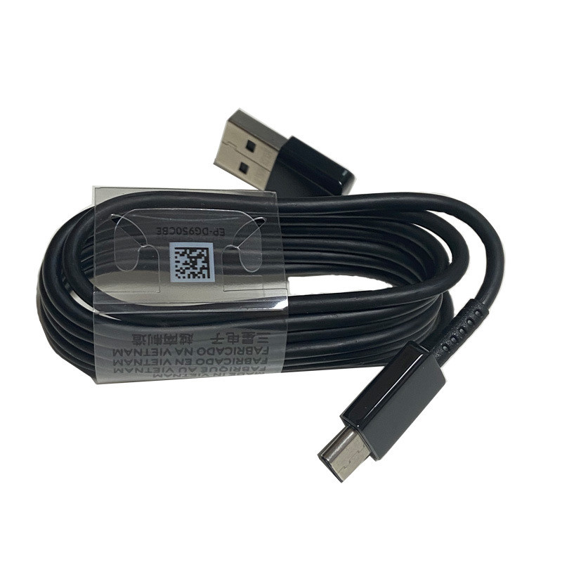 Original OEM-Qualität 1,2 m 4FT Kabel Schnellladegerät USB-Kabel Typ C für Galaxy S8 S9 S9+ S10 S20 S21 S22 Plus Note 8 9 Android-Telefone