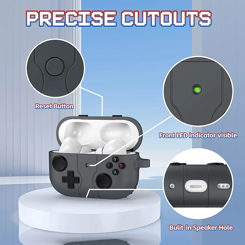 Étui Airpods Pro 2 3D, accessoires pour écouteurs Gameboy, housse de protection souple pour Airpods 1/2/3 2021, nouvelle collection
