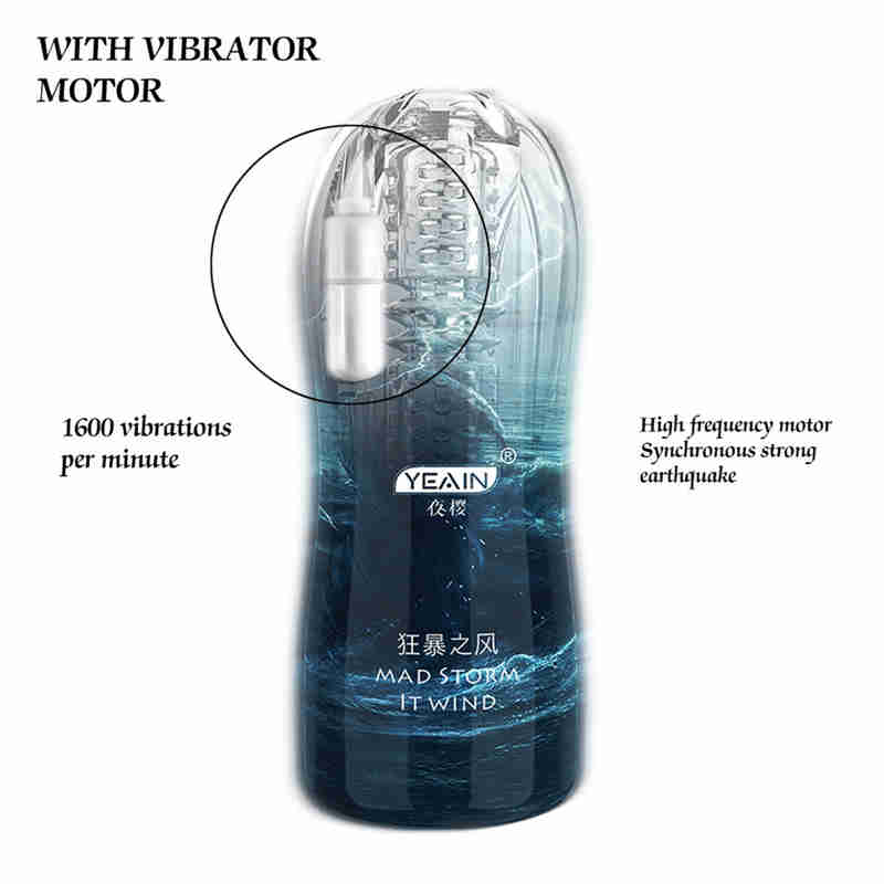 Flesh Vibrating Light Massager vagina real pocket pussy Male Sex Masturbation Adults Toys pussys Male masturbator cup For Man