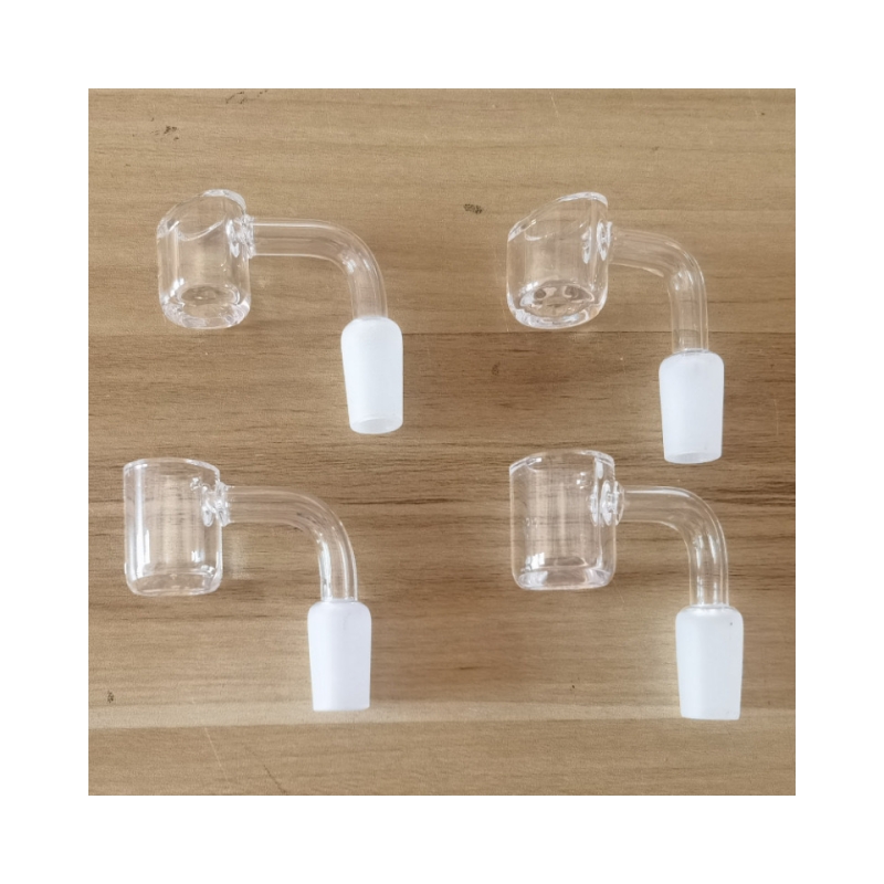 10mm/14mm/18mm glas vattenrör rökningstillbehör kvarts glasskål för proxy 45/90 grader adapter