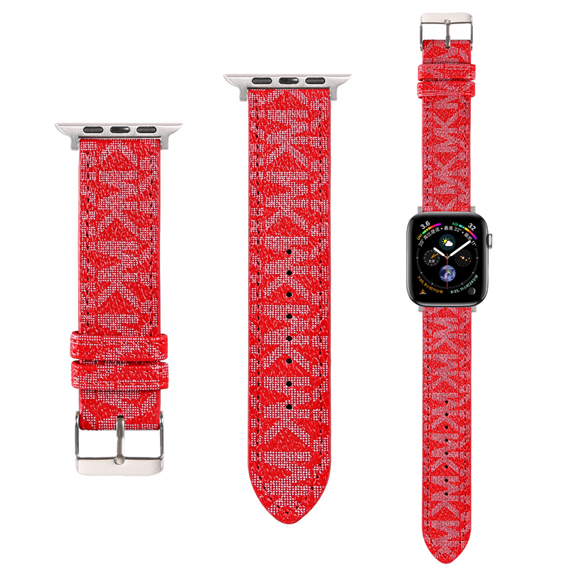 Correa de reloj de diseñador Luxurys, marca de moda para Apple Watch, correa de cuero iwatch7, correa de muñeca 38 40 42 44mm, correa de reloj para parejas, regalo