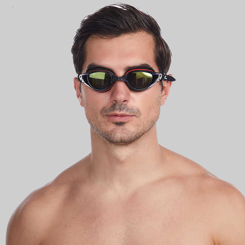 Schutzbrille Männer Frauen Beschichtung Professionelle Myopie Schwimmbrille Schwimmbecken Wassersport Anit Fog UV-Schild Wasserdichte Brille Brillen Neu P230408