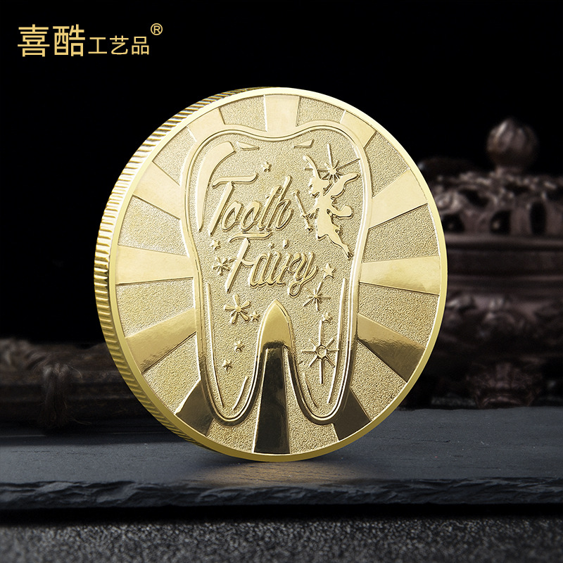 Искусство и ремесла единорога сказочная мультипликация памятная монета Звезда мечты Скай Алмаз Запоминающаяся медаль за чужую торговлю