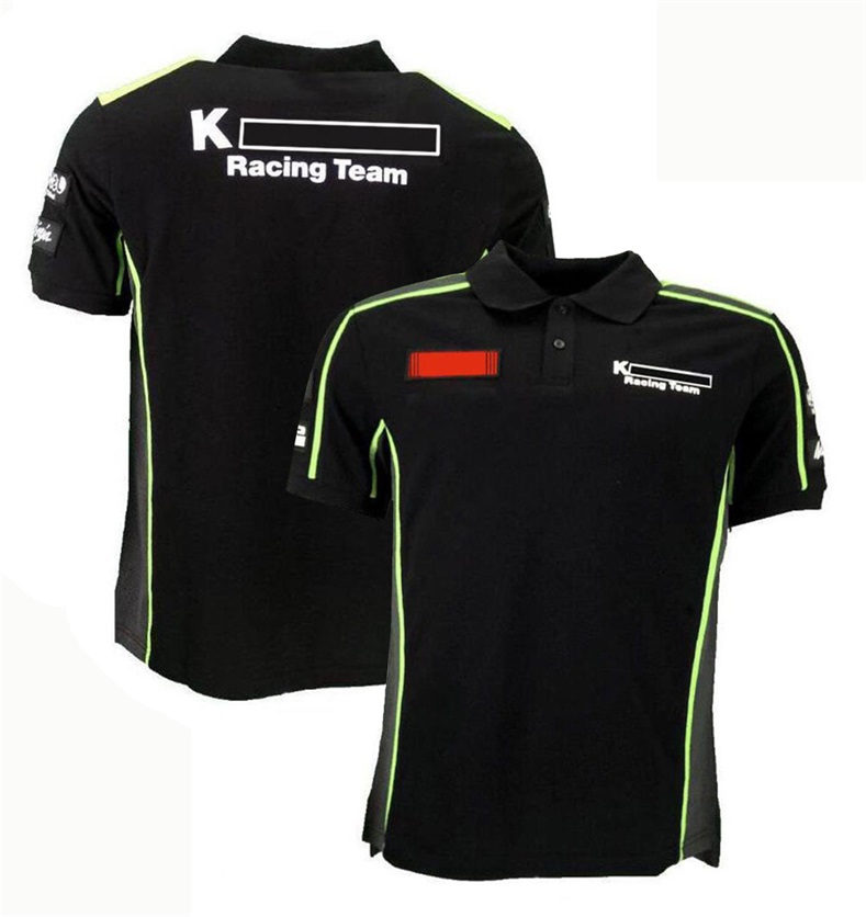 Moto Racing T-Shirt Factory Team Uniform Short Polo Shirt Motorcykel Ridning LAPEL T-shirt Snabbtorkning