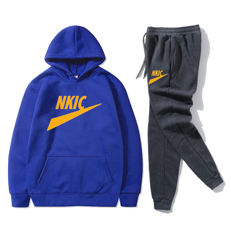 Men Basketball Hoodie Tracksuits sportswear new men's sweatshirt and sweatpants set fashion street pullover