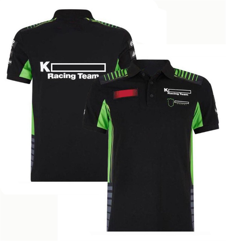 Moto Racing T-Shirt Factory Team Uniform Short Polo Shirt Motorcykel Ridning LAPEL T-shirt Snabbtorkning