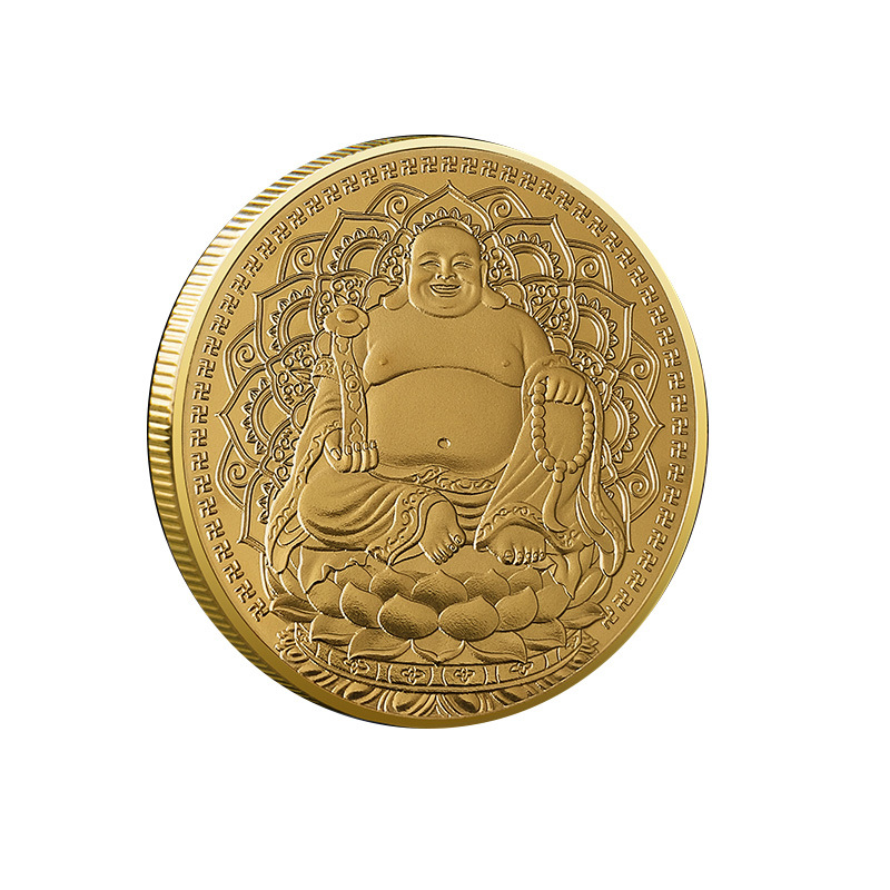 Arts and Crafts Commemorative coin of Dharma Maitreya Buddha