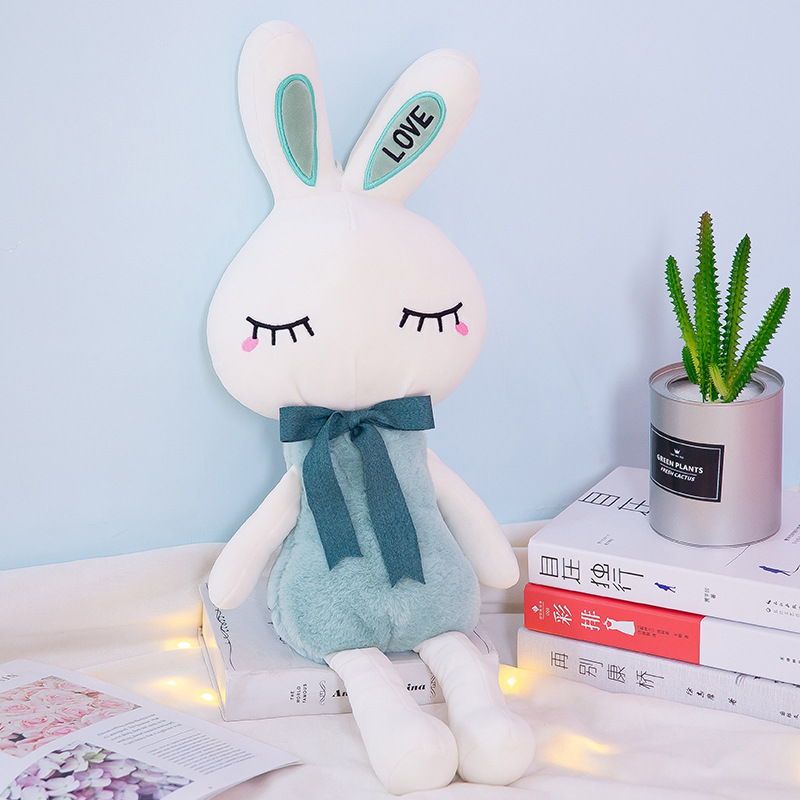 Yeni ve aynı stil prenses tavşan aşk tavşan peluş oyuncak çift tavşan bebek atma yastık yumuşak ve sevimli kız bebek hediyesi