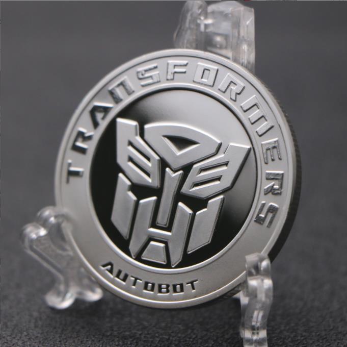 Konst och hantverk Avengers Alliance Transformers Autobots Hero Silver Coin