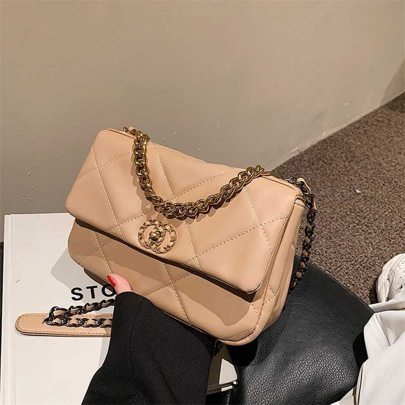 2023 Top Design Luxury Bags high quality Hot This year's Korean simple texture cross body square