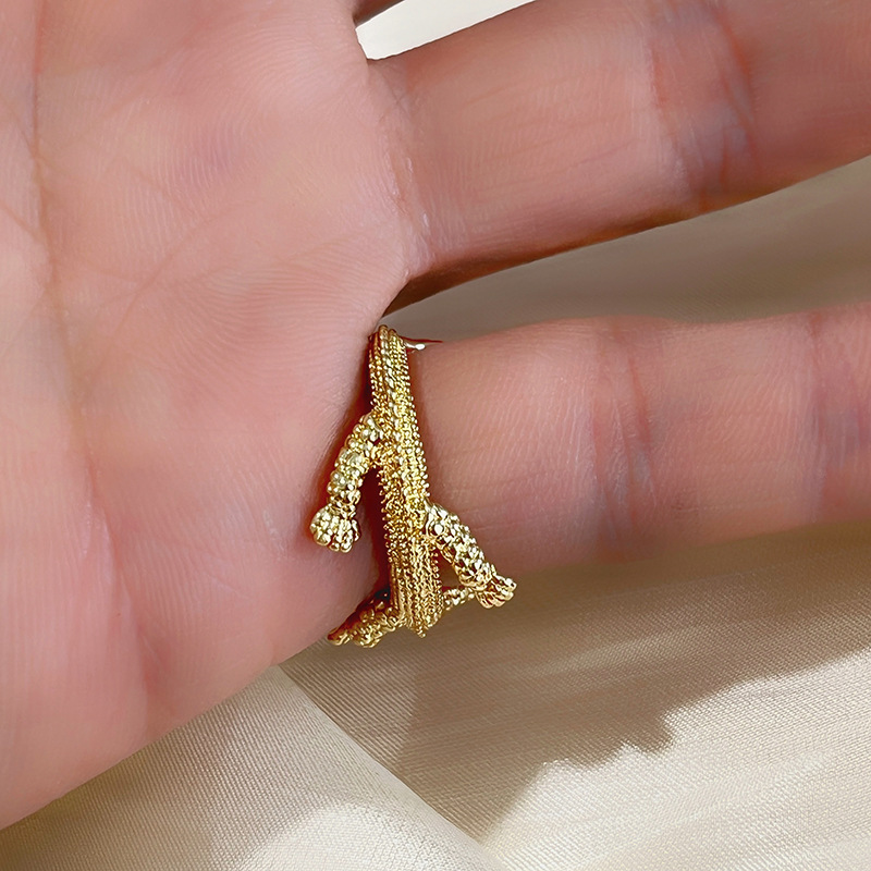 2024 Gold Farbe Ringe Für Männer Frauen Drachen Ring Kreative Sternzeichen Öffnung Einstellbar Mujer Liebe Paar Ringe Jäten Schmuck
