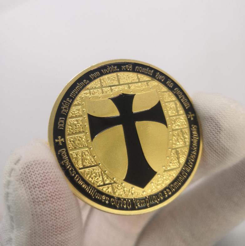 Arti e Mestieri Moneta commemorativa dello scudo con la croce del cavaliere tedesco