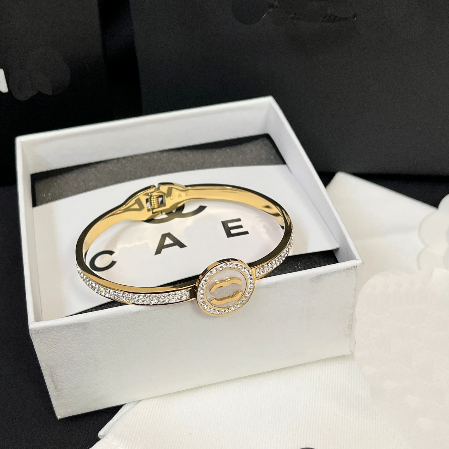 Bracelet de marque de créateur Boutique, plaqué or 18 carats, nouveau cadeau d'amour, bijoux à la mode, plaqué argent 925, cadeau, accessoires de bijoux de fête de mariage