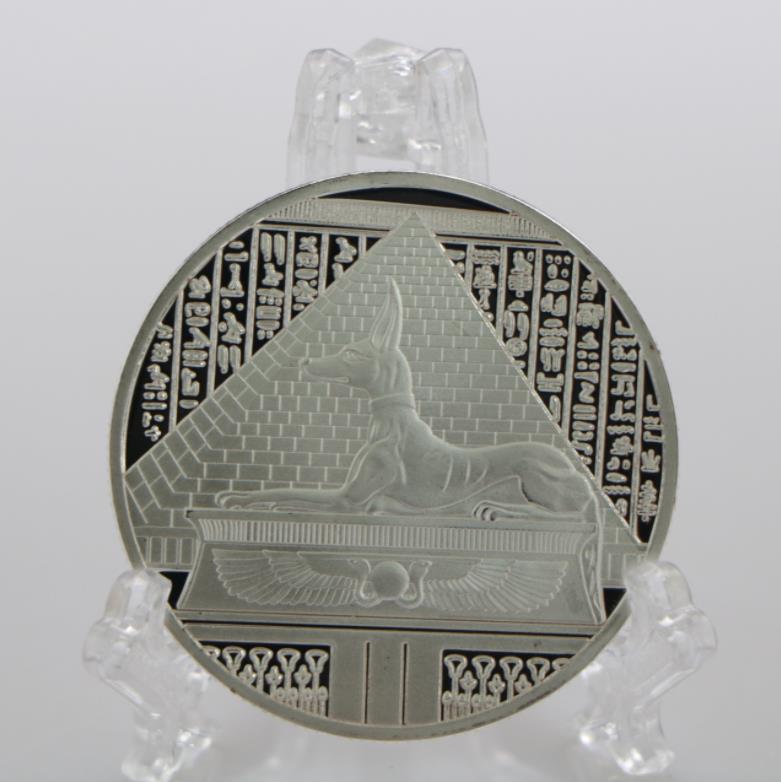 古代エジプトのファラオの芸術と工芸品の記念コイン