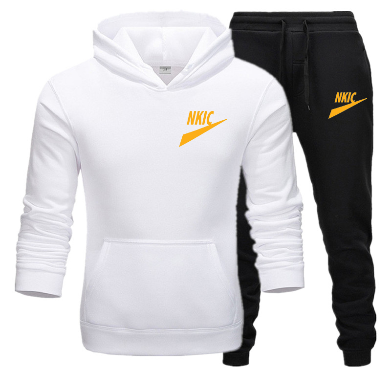 Men's Brand Print Tracksuits Hoodies Pants Sets Pullovers Jackets Sweatershirts Sweatpants Oversized Hooded Streetwear Outfits