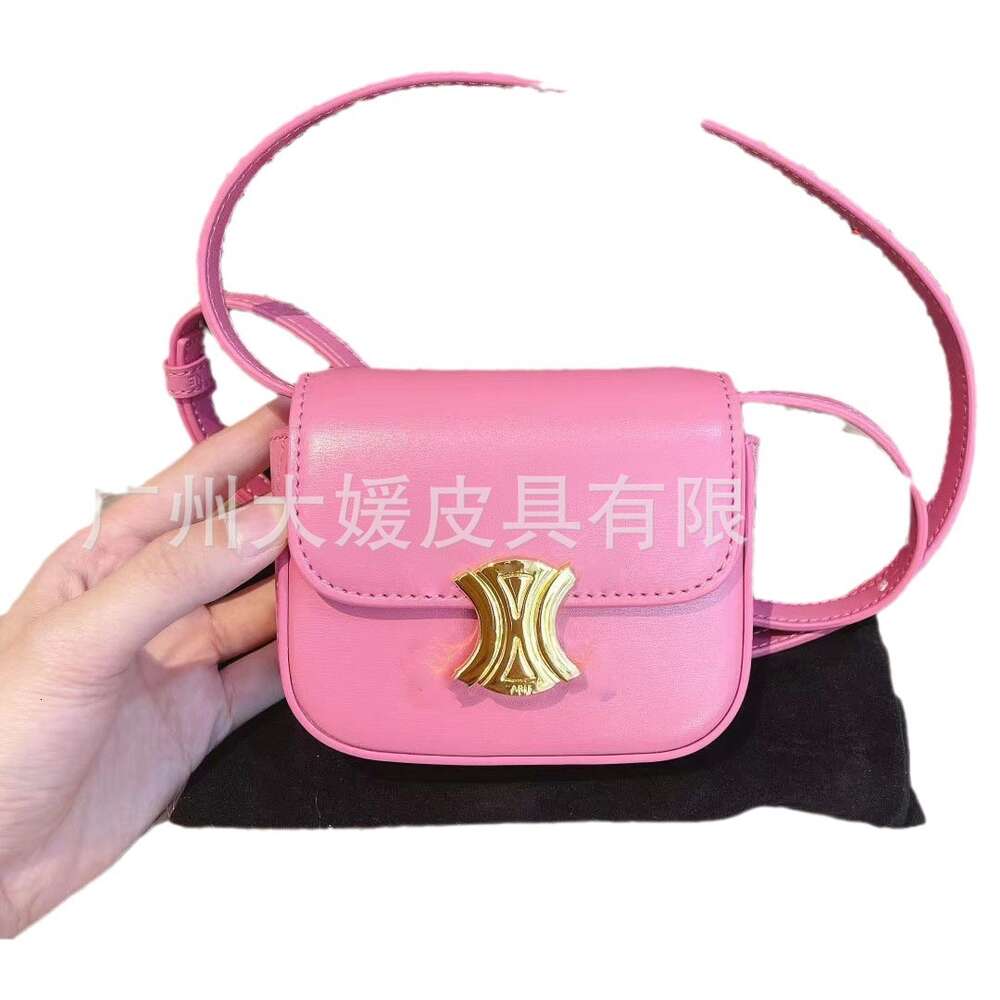 Femmes sacs à main CE comparable mini designer girl ce triomphal arc sac d'embrayage sacs à la porte highen mini triomphe de porte rouge envelope mini-sac pour les femmes en leath ecj8