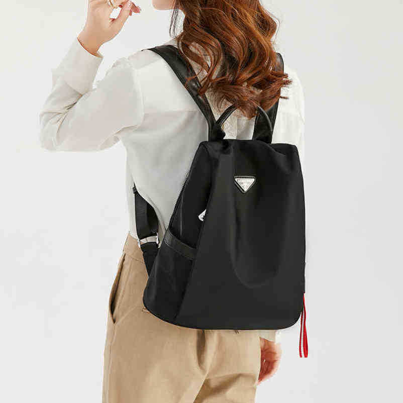 2024 New Designer women's crossbody shoulder Oxford anti-theft school large capacity canvas travel computer backpack bag