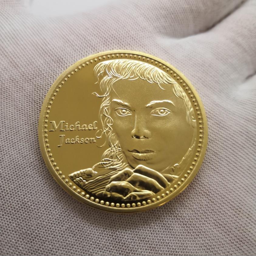 Sztuka i rzemiosło Michael Jackson Commorative Coin