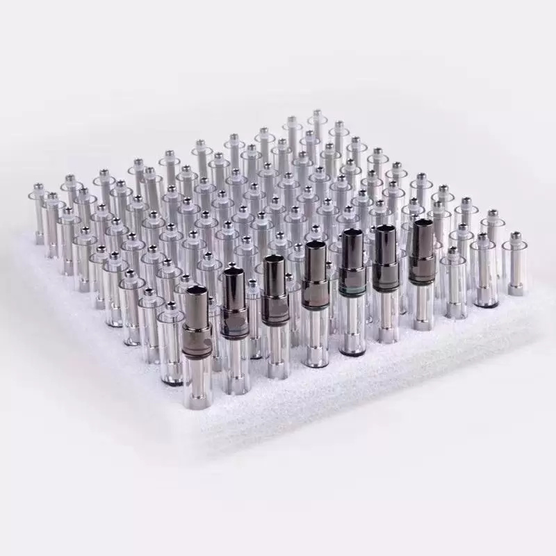 Carrelli di vetro Roved Cartucce di vape 0,8 ml 1,0 ml Atomizzatore vuoto in ceramica 510 Filo Cartuccia di olio spessa Packaging Vaporizzatore con imballaggio