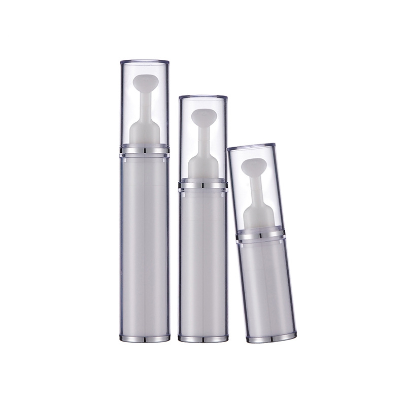 5 ml 10 ml 15 ml Vakuumflasche Acryl Augencreme Rolle auf Flasche Stahlperle Kosmetische Augenessenz Verpackung Roller Flasche