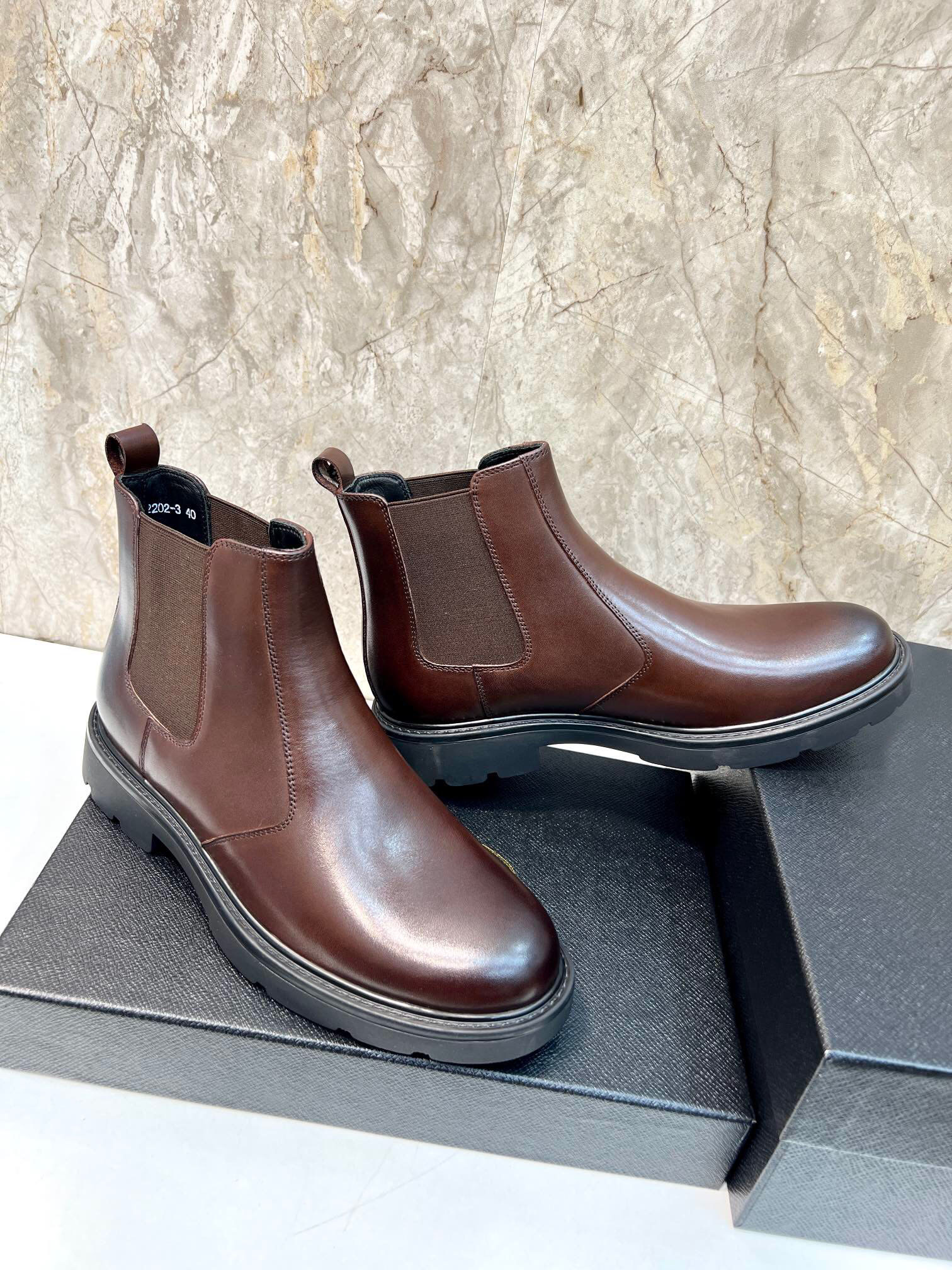 Erkek ayak bileği botları kış moda orijinal deri parti elbise ayakkabıları erkek marka gündelik klasik platform motosiklet bot boyutu 38-45