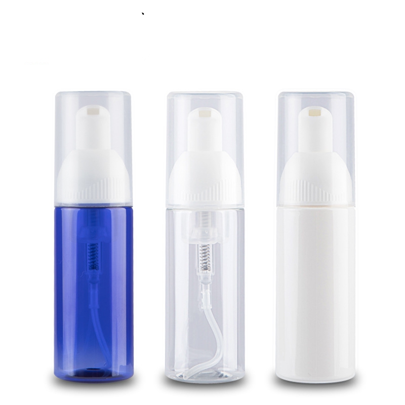 40ML/50ml/80ml Classic Press Pump Foamer Bottle Portable Travel Foam Liquid Dispenser with White Pump Top DHL Free