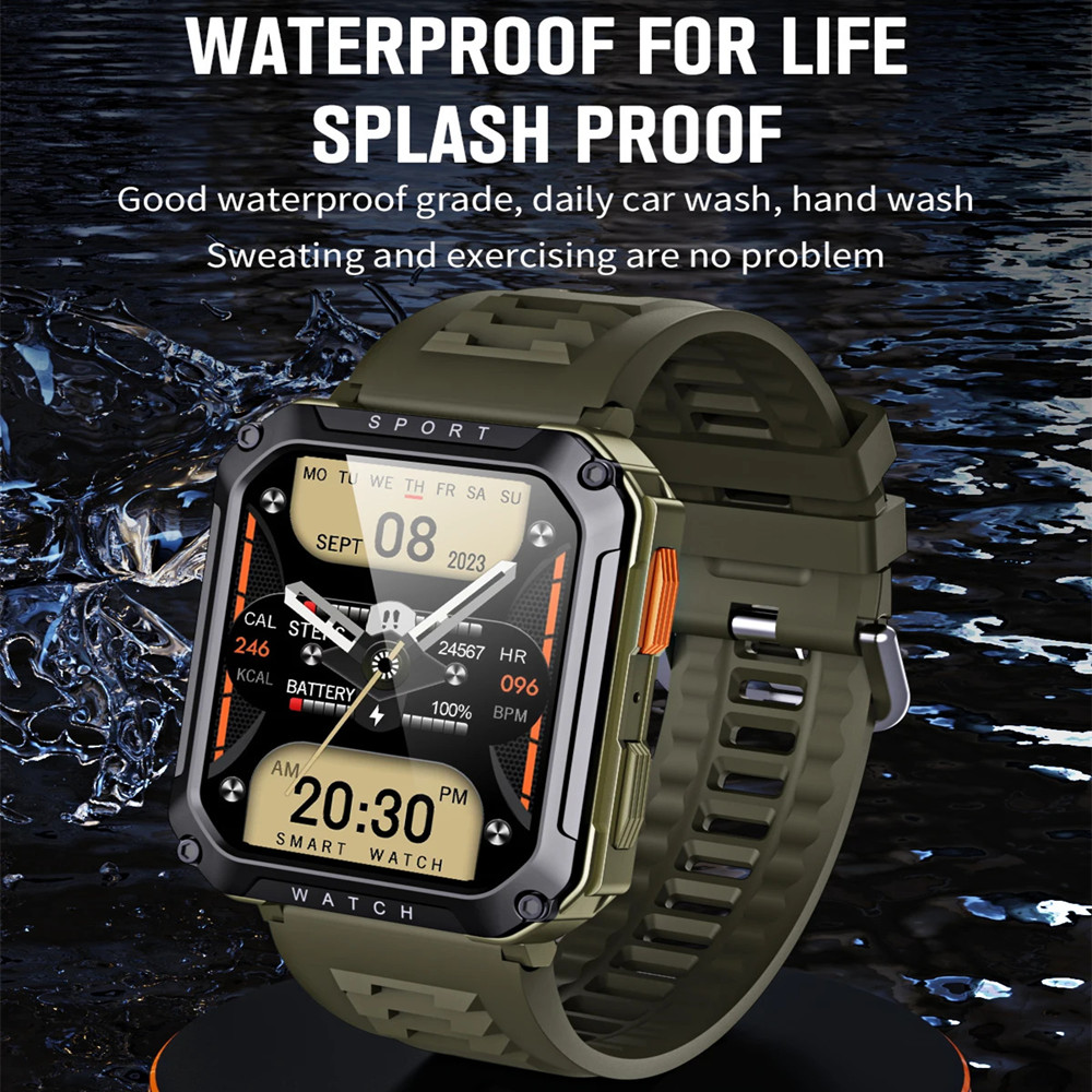 Sport Tracker Smartwatch T8 PRO BT Chiamata Impermeabile Frequenza Cardiaca Monitor di Ossigeno Nel Sangue Hombre Reloj Orologio Intelligente Gli Uomini All'aperto