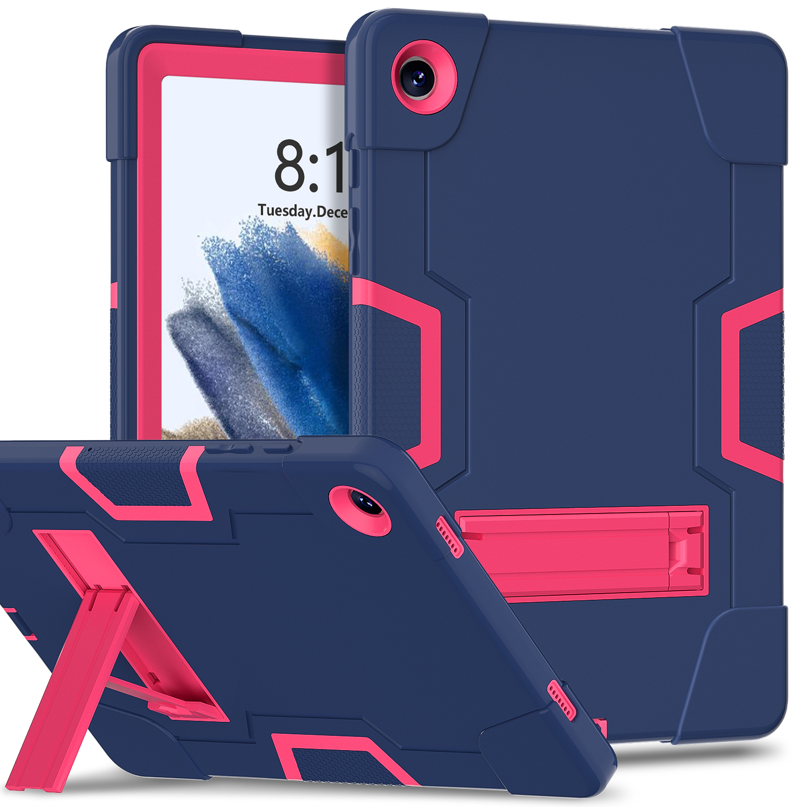 Armor Stand Case Caseproof Cover for Samsung Galaxy Tab A9 Plus SM-X210 X216 X218 SM-X110 X115 X117