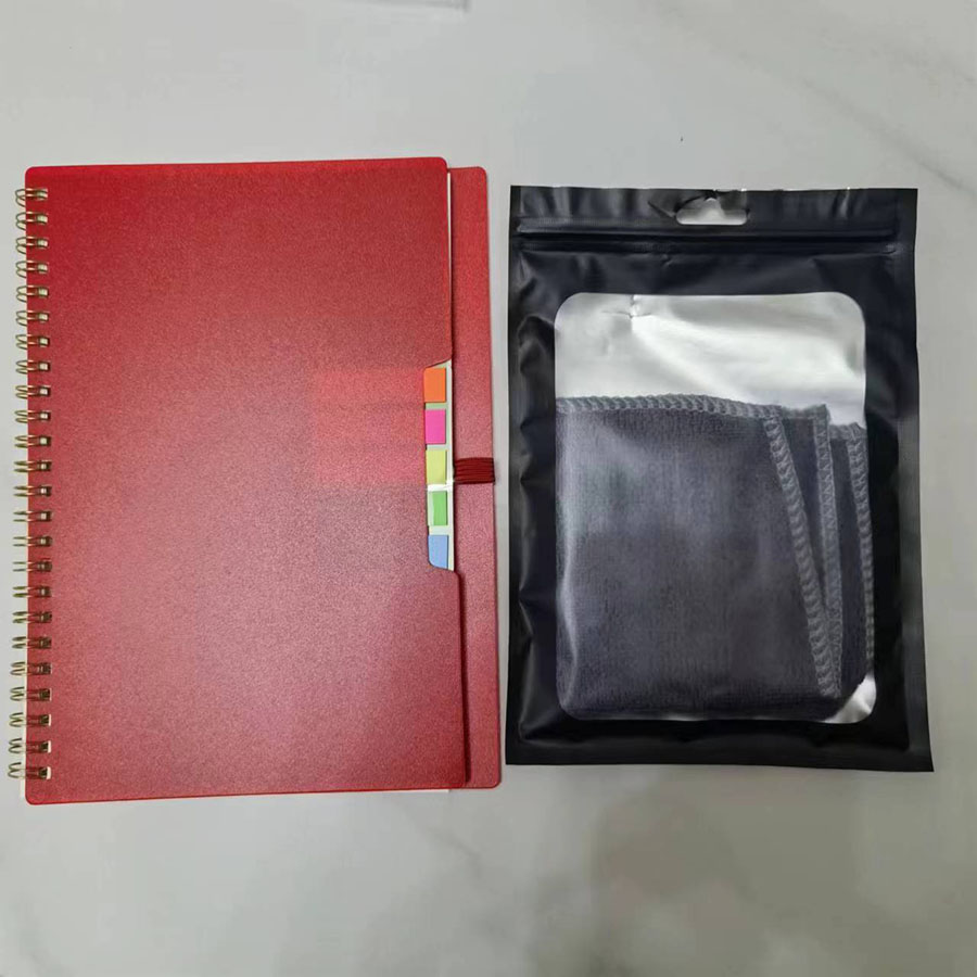 A5 B5 stone paper notebook spiral smart notepad with pen , Waterproof reusable erasable washable