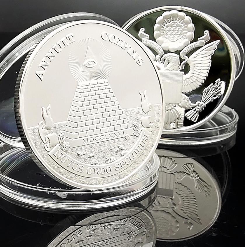 Arts and Crafts Commemorative coin of the Freemasonry Brothers of Europe and