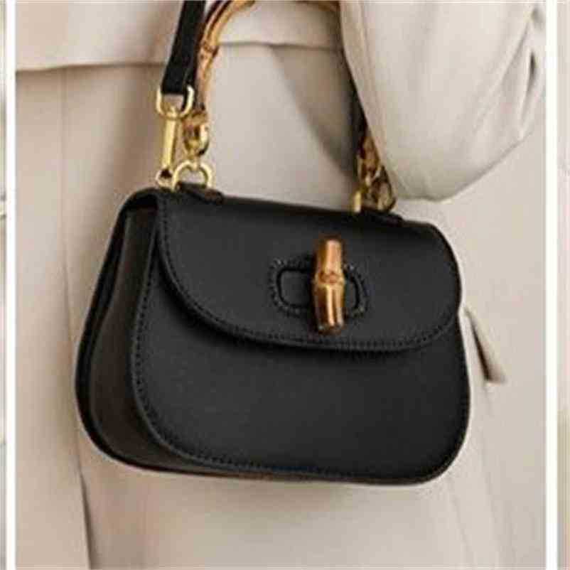 2024 Nouveau créateur pour femmes crossbody bambou bambou simple atmosphère petite personnalité tendance