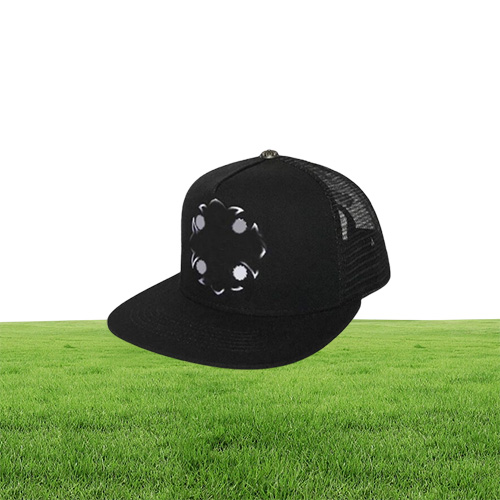 Krzyżowe snapbacki designerskie czapki baseball serca męskie Snapback niebieskie czarne kapelusze czapki wysokiej jakości chromu 814276H4400250