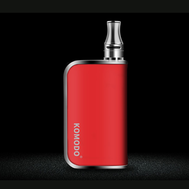 Batteria di preriscaldamento del kit magnetico Mod Box Komodo C5 autentico con tensione variabile colore personalizzato cartuccia 510 Vape