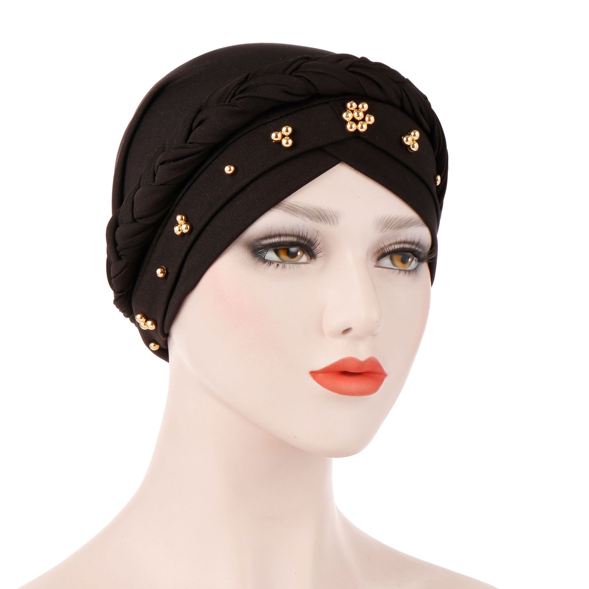 Head Scarf For Muslim Women Solid Cotton Turban Bonnet Hijab Caps Inner Hijabs Femme Musulman Arab Wrap Turbantes