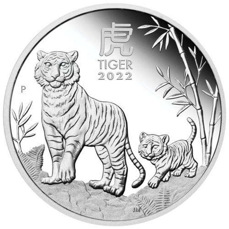 Konst och hantverk 2022 Ny Tiger Coin Foreign Trade