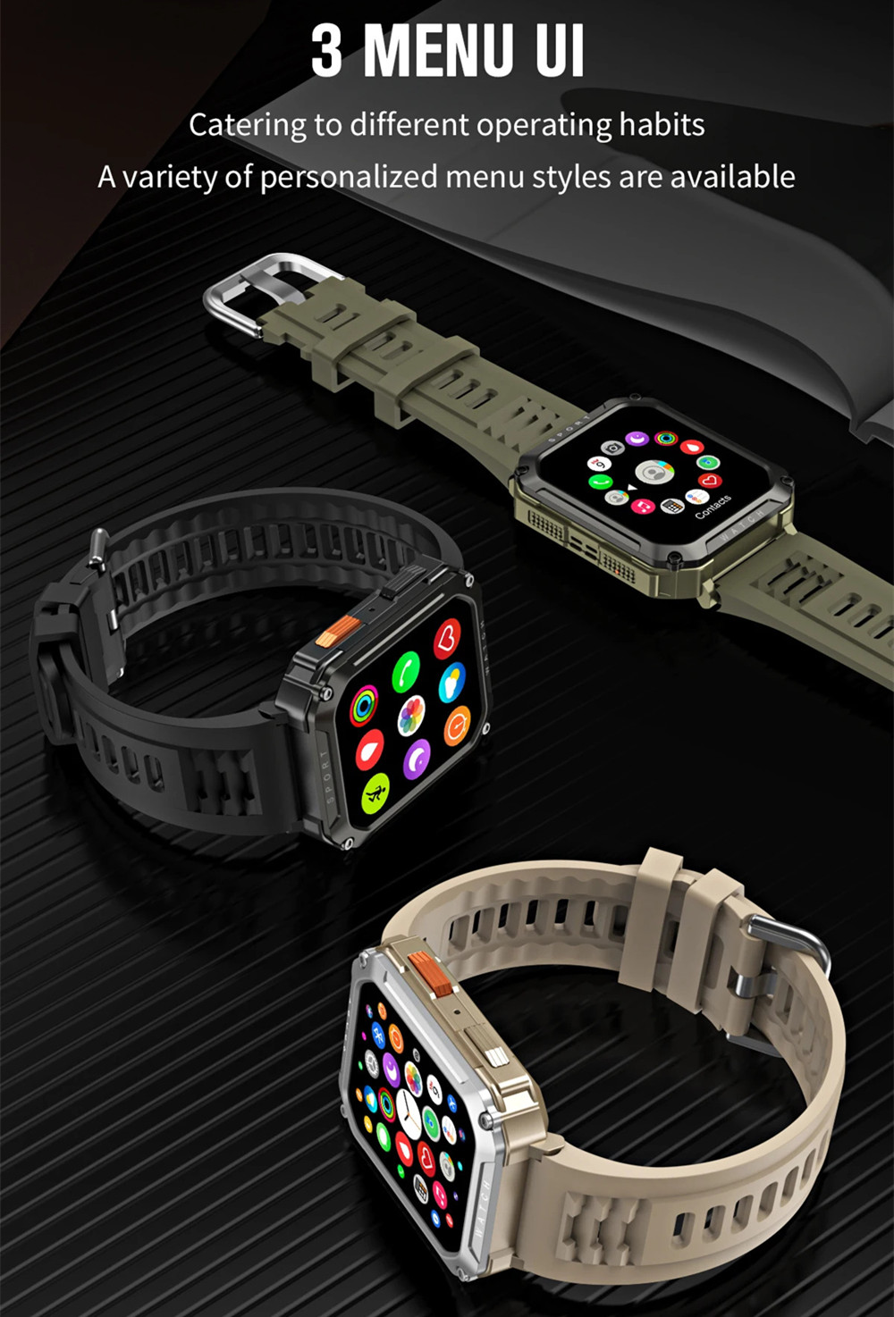 2023 الوافدين الجدد T8Pro Smart Watch Men Women Bluetooth Sports Smartwatch Rate Tracker for Android iOS Smartwatch
