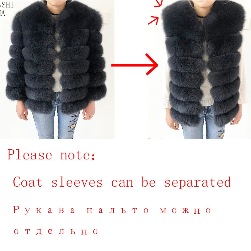 Women's Fur Faux Natural Coat Short Sleeveles Leather Jacket Winter beautiful 100 Real Vest Genuine Coats 231109