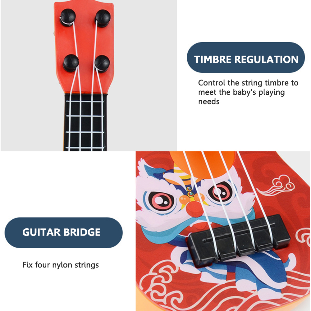 Ukulele Classical Guitar Acoustic Ukulele Soprano Music Instruments Mini Musical Toy for Beginners Kids Children