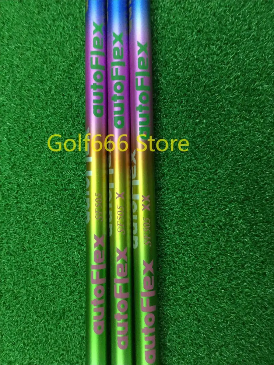 Teste delle mazze Golf Drive Shaft Colore Autoflex SF505x SF505 SF505xx Manicotto e impugnatura flessibili in legno di grafite 231109