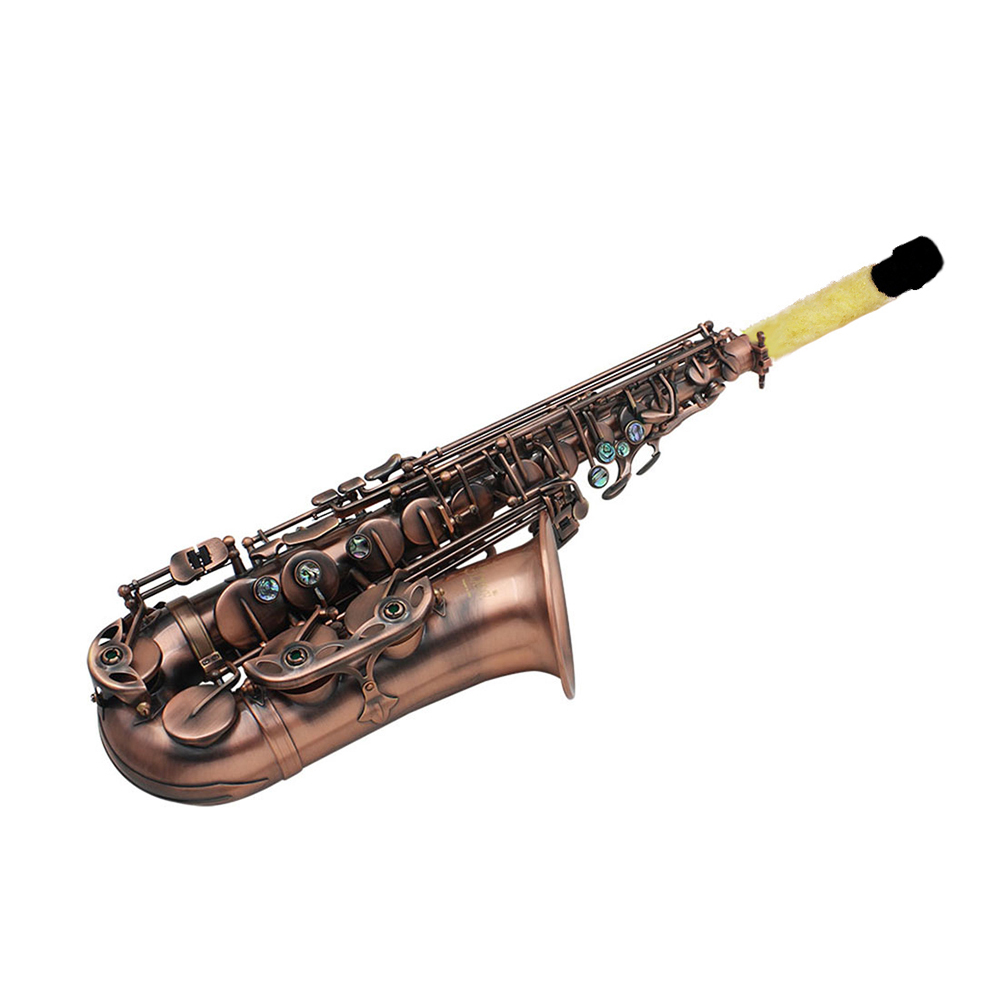 Escova de limpeza durável macia economia de limpeza interna protegida para tenor alto soprano saxofone de madeira de sopro de madeira acessórios Sax Peças