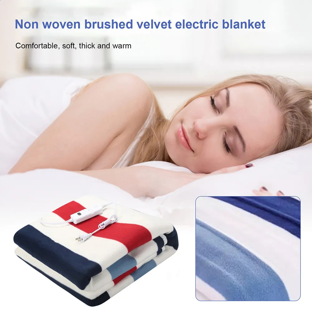 Coperta elettrica Coperta elettrica Indossabile Spina europea Scialle caldo morbido Tappetino elettrico USB Scaldavivande elettrico lavabile Coperta riscaldata letto Home Office 231110