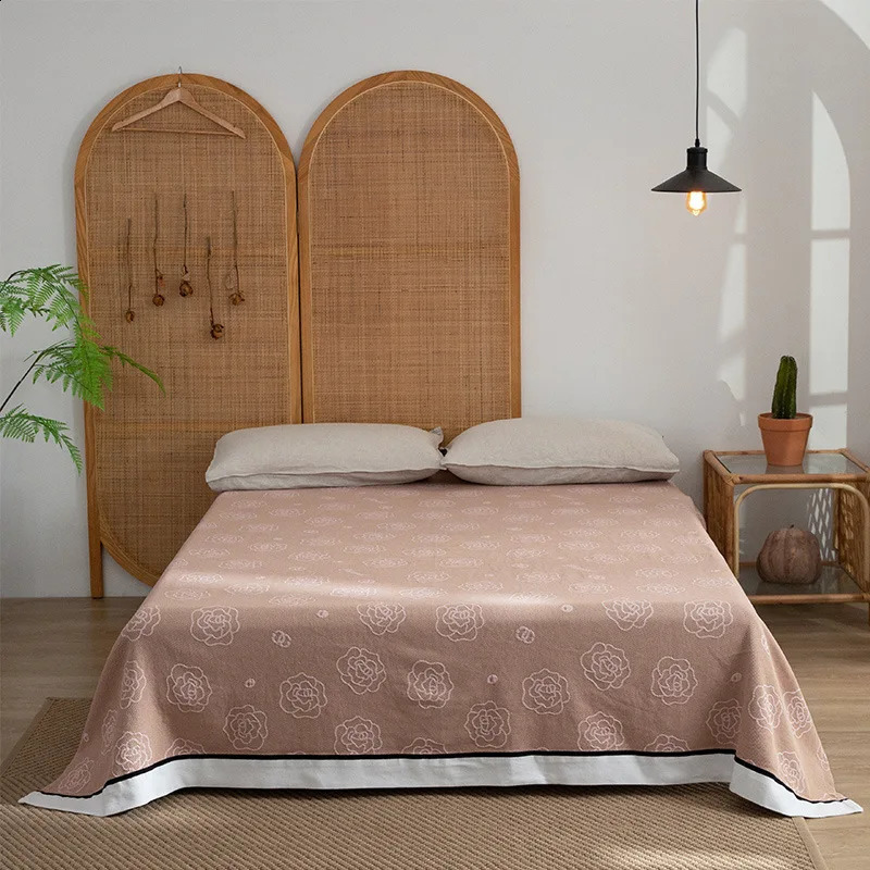 毛布の手紙の花の綿の毛布ベッドがソファベッドに広がっています200*230 150*200高品質231109