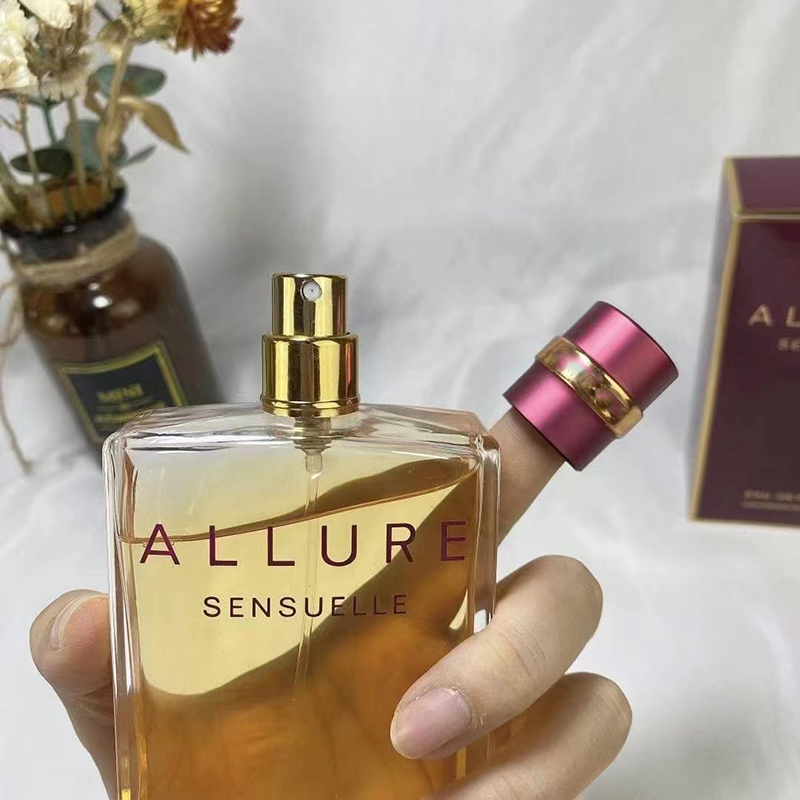 Designer kvinnor parfym allure sensuelle anti-perspirant deodorant spray 100 ml edp naturliga damer köln 3.4 fl.oz eau de parfum långvarig doft doft för gåva