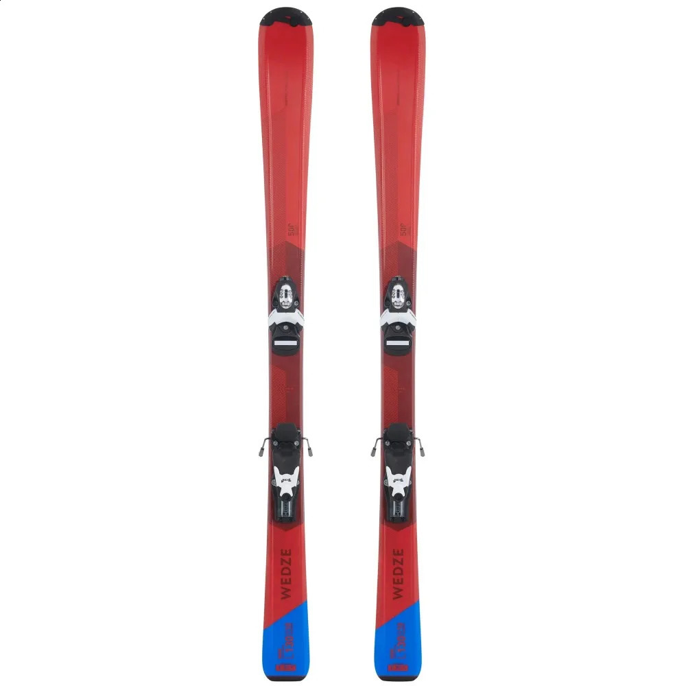 Esquis de neve downhill Strap Wedge 500 com fixações Boost Kid s 231109